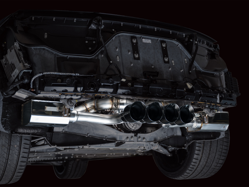Chevrolet Corvette Z06 Performance Exhaust - AWE Tuning - SwitchPath Cat-Back - Diamond Black - `23-`27